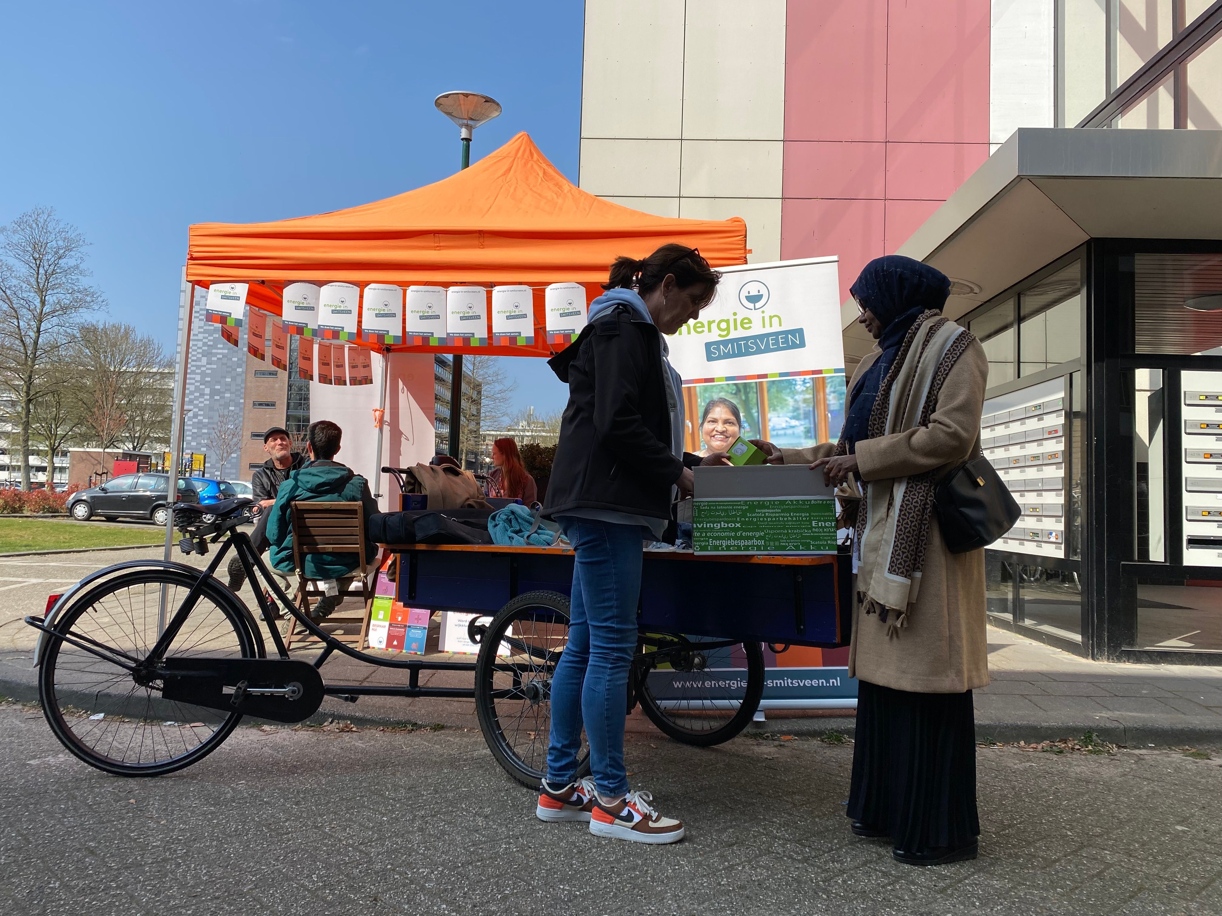 De Energiebakfiets trapt het gesprek over duurzaamheid af