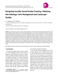 Designing socially sound poultry farming