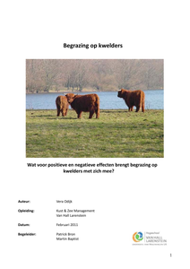 Begrazing op kwelders