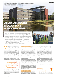 Associate degree Biologische Melkveehouderij