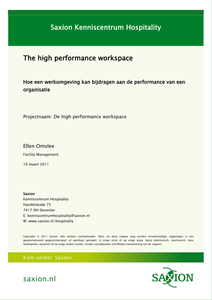 The high performance workspace