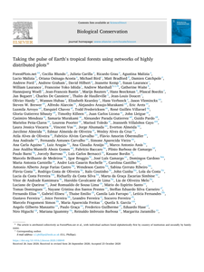 Taking the pulse of Earth’s tropical forests using networks of highly distributed plots