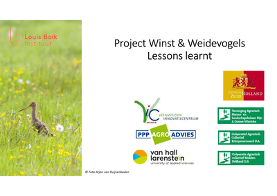 Project Winst & Weidevogels