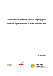 Study toward possible sources of polycyclic aromatic hydrocarbons in dried valerian root