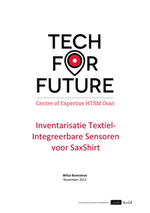 Inventarisatie textielintegreerbare sensoren voor SaxShirt