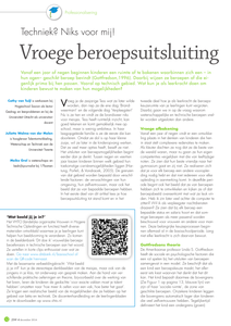 Vroege beroepsuitsluiting