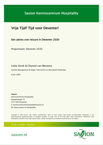 Vrije Tijd? Tijd voor Deventer!