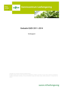 Evaluatie GUEV 2011 - 2014