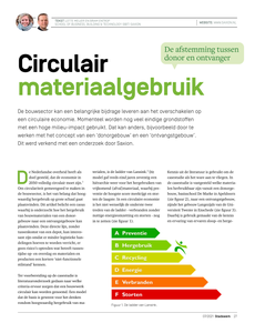 Circulair materiaalgebruik