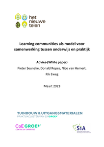 Learning communities als model voor samenwerking tussen onderwijs en praktijk