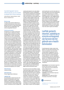 Sociodemographic factors influencing the use of e-health in people with chronic diseases - summary