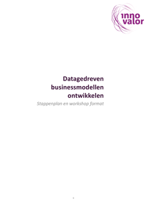 Datagedreven businessmodellen ontwikkelen