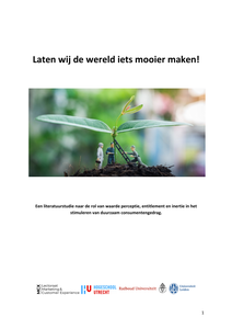 Laten wij de wereld iets mooier maken!