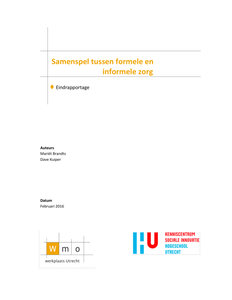 Samenspel tussen formele en informele zorg