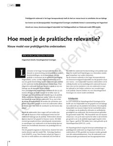 Hoe meet je de praktische relevantie?