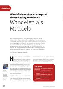 Wandelen als Mandela