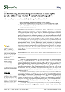 Understanding Business Requirements for Increasing the Uptake of Recycled Plastic