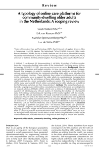 A typology of online care platforms for community-dwelling older adults in the Netherlands