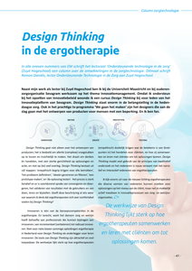 Design Thinking in de ergotherapie