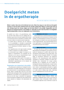 Doelgericht meten in de ergotherapie