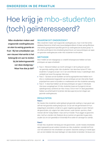 Hoe krijg je mbo-studenten (toch) geïnteresseerd?