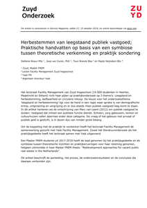 Herbestemmen van leegstaand publiek vastgoed