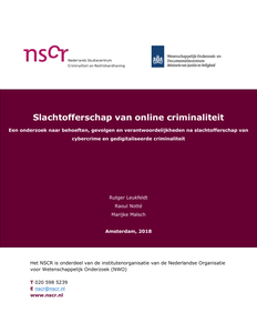 Slachtofferschap van online criminaliteit