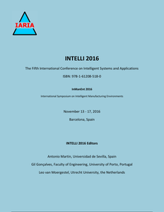 INTELLI 2016 The Fifth International Conference on Intelligent Systems and Applications