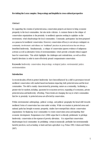 Revisiting the Lorax complex: Deep ecology and biophilia in cross-cultural perspective