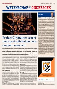 Project Citytrainer scoort met sportactiviteiten voor en door jongeren