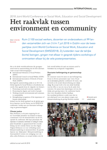 Het raakvlak tussen  environment en community