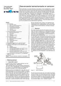 Geavanceerde lasmechanisatie en sensoren