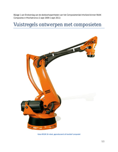 Vuistregels ontwerpen met composieten