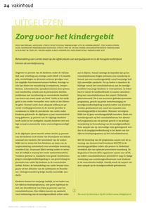 Zorg voor het kindergebit