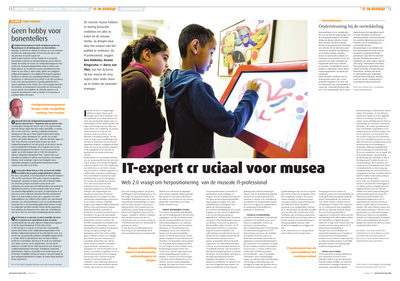 It expert cruciaal voor musea