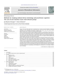 Methods for studying medical device technology and practitioner cognition