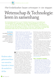 Wetenschap & Technologie: leren in samenhang