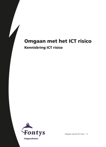 Omgaan met het ICT risico / Kenniskring ICT risico