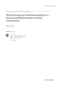 The Psychology of Social Networking