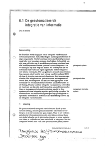 De geautomatiseerde integratie van informatie