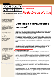 Verbinden buurtwebsites mensen?