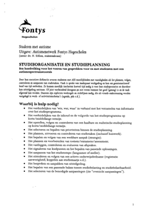 Studeren met autisme: studieorganisatie