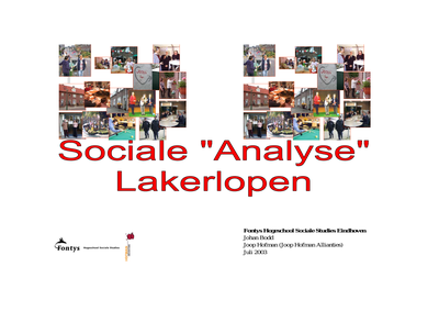 Sociale analyse Lakerlopen