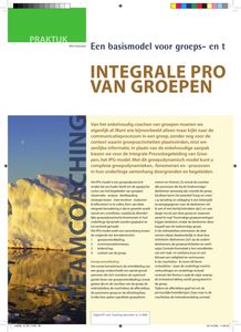 Integrale procesbegeleiding van groepen ; een basismodel voor groeps- en teamcoaching