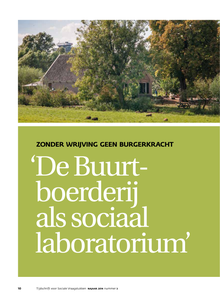 De Buurtboerderij als sociaal laboratorium