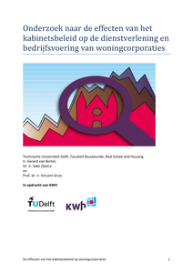 Onderzoek naar de effecten van het kabinetsbeleid op de dienstverlening en bedrijfsvoering van woningcorporaties