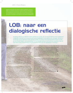 LOB: naar een dialogische reflectie