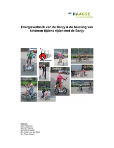 Energieverbruik van de Banjy & de beleving van kinderen tijdens rijden met de Banjy