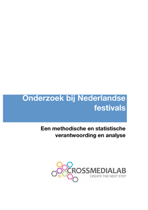 Onderzoek bij Nederlandse festivals.