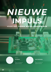 Nieuwe impuls voor het thema Micro-assemblage